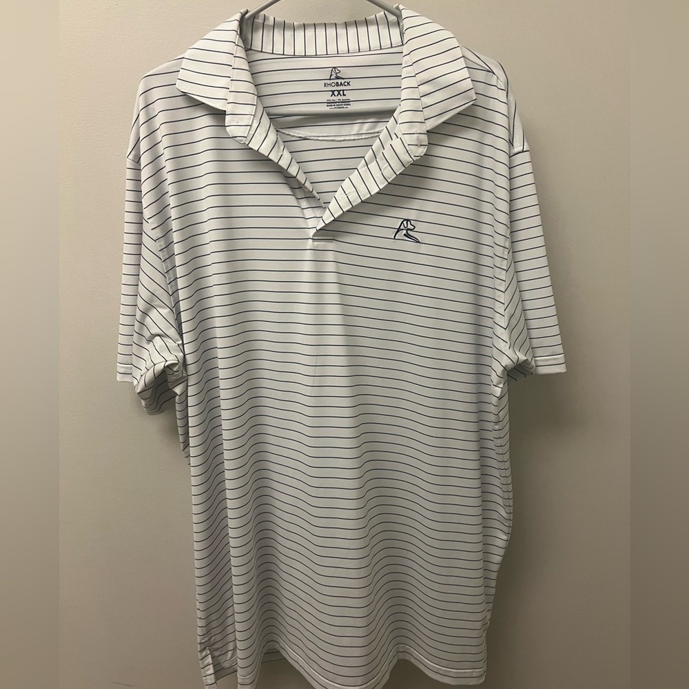 S O L D! Rhoback Performance Polo Golf Shirt
